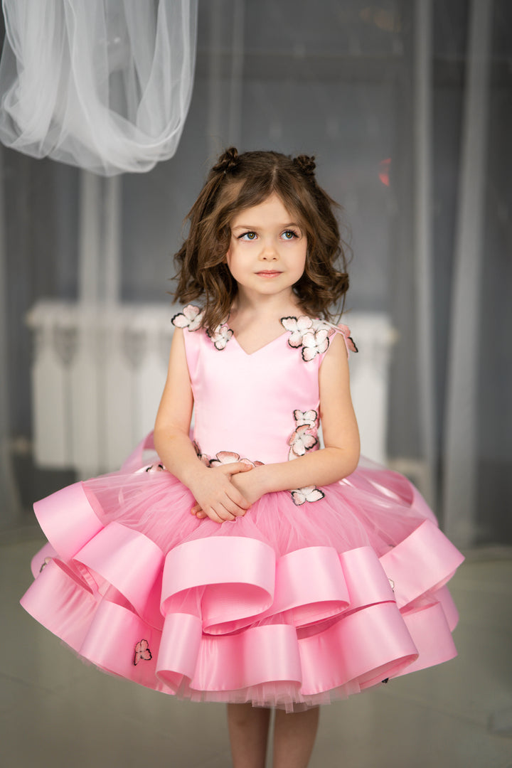 Birthday girl dress,Girls formal dress, First Baby Birthday Party Dress, Princess Girl Gown, Pageant Toddler Special Occasion Dress, White Luxury Christmas Pageant gown, Flower girl dress, red couture, Junior Bridesmaid dress, Maxi Prom Dress Ball Gown with Train,Baby Girl Princess Dress, stylish children&