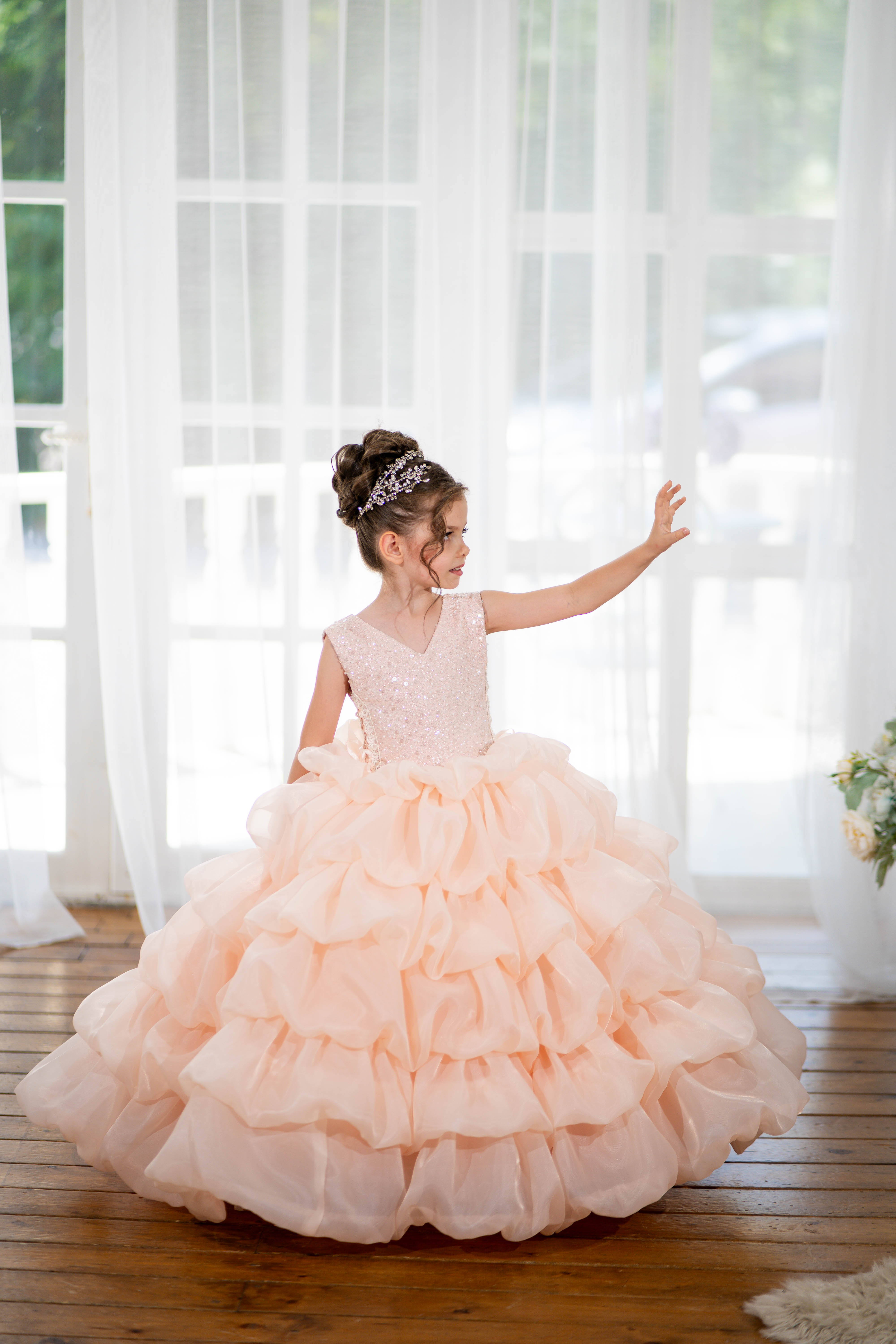 Barbie Inspired Dress for Children