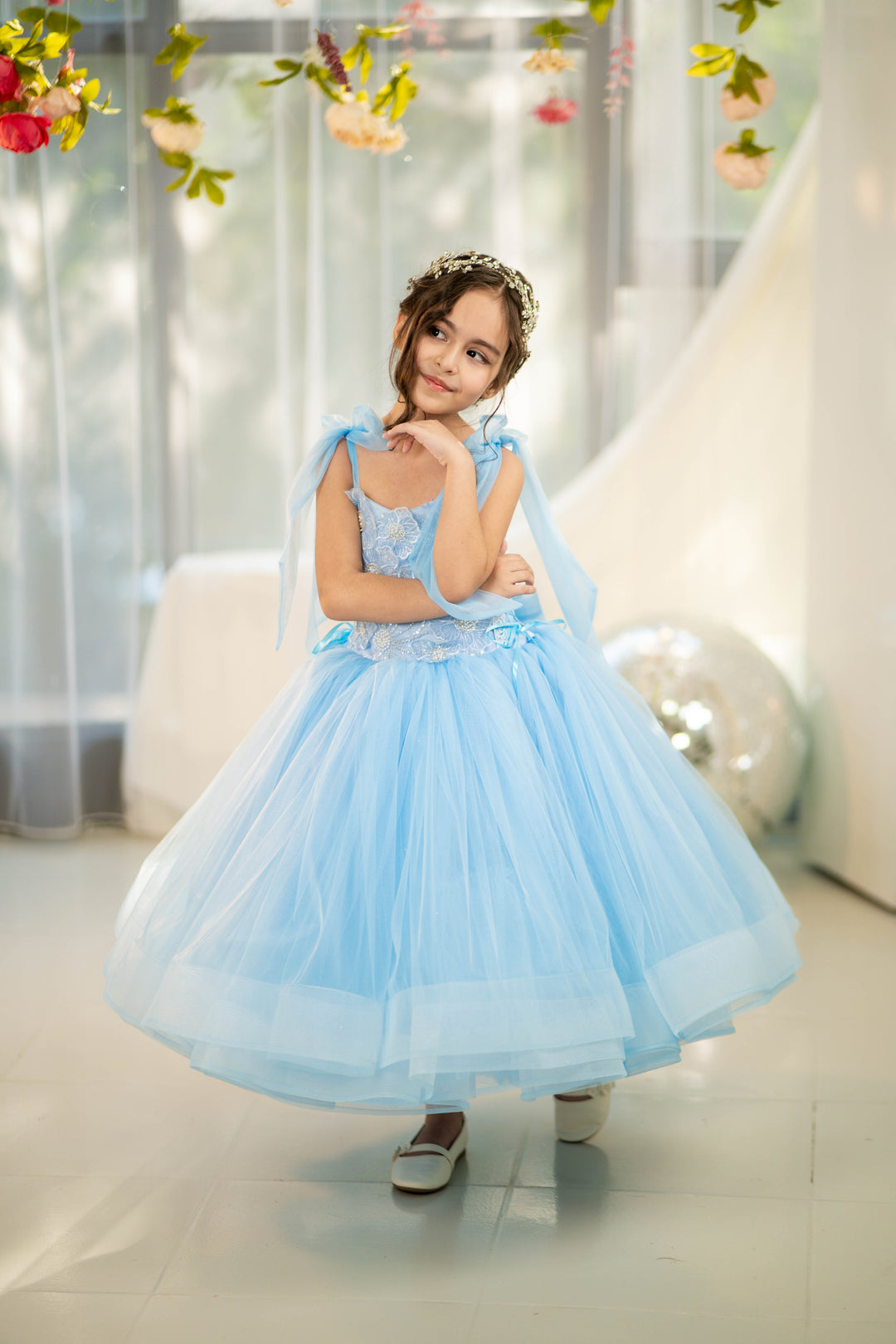 Blush pink birthday baby girl gown, first year birthday party dress, gown with train for baby, gorgeous fluffy dress for kids, tulle dress, Girls formal dress long, Ball dress for girls, Luxury dress for kids, Prom dress for kids, Blush dress, Toddler wedding dress, Tulle gown girls, Blush Flower Girl Dress, Lace flower girl dress, Girls ball gown, adorable girls&
