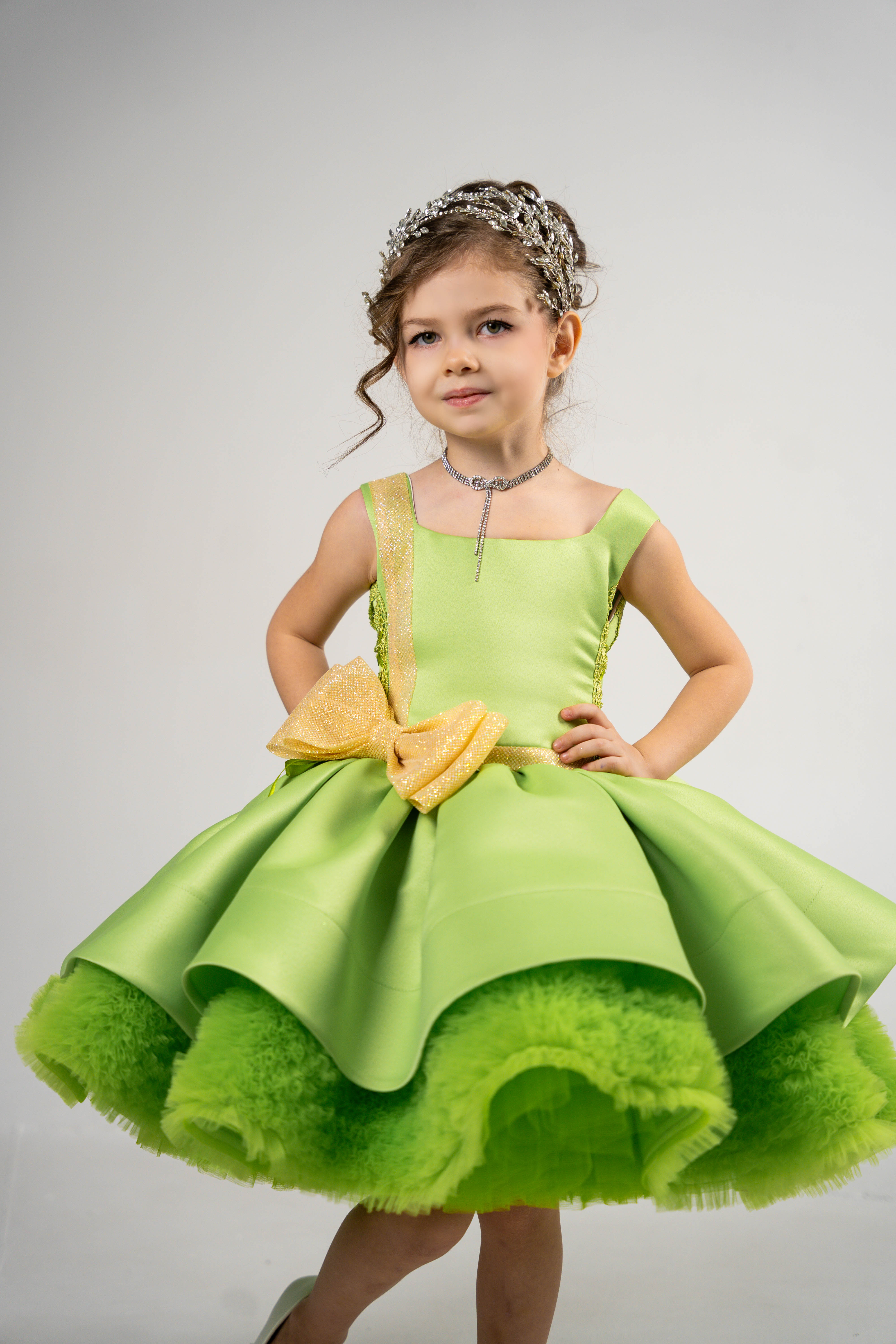 Princess Tiana Inspired Dress For Girls (Multiple Colors)