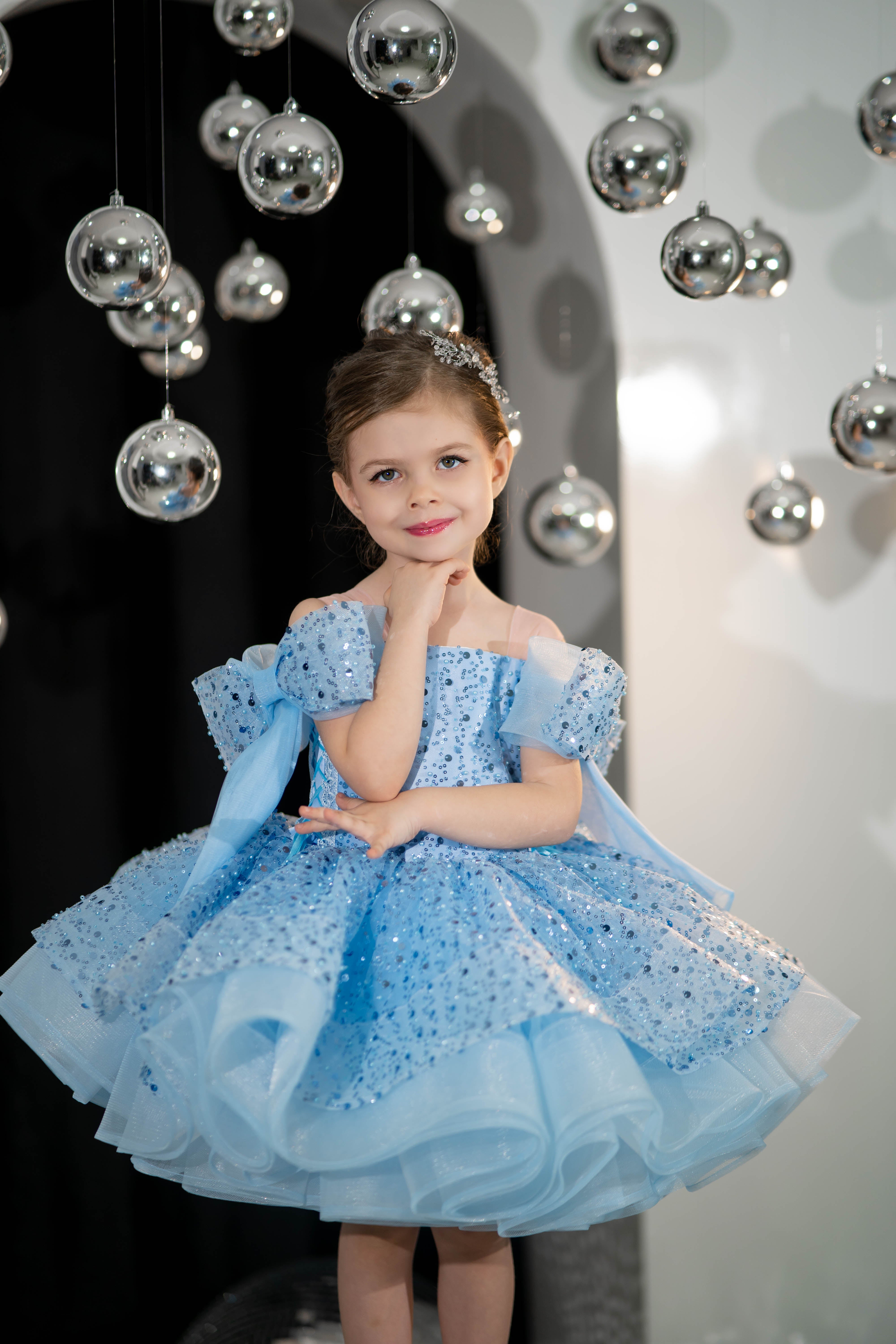 Princess Sparkly Dress (Multiple Colors)