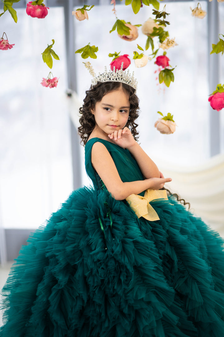 Christmas pageant gown, red couture dress, junior bridesmaid dress, maxi prom dress with train, baby princess dress, tulle pageant dress, special occasion dress for girls, ivory flower girl dress, white toddler flower girl dress, tutu dress, princess dress, tulle flower girl dress, pageant photoshoot dress, little girl party dress, toddler ball gown, elegant kids dress, girls&