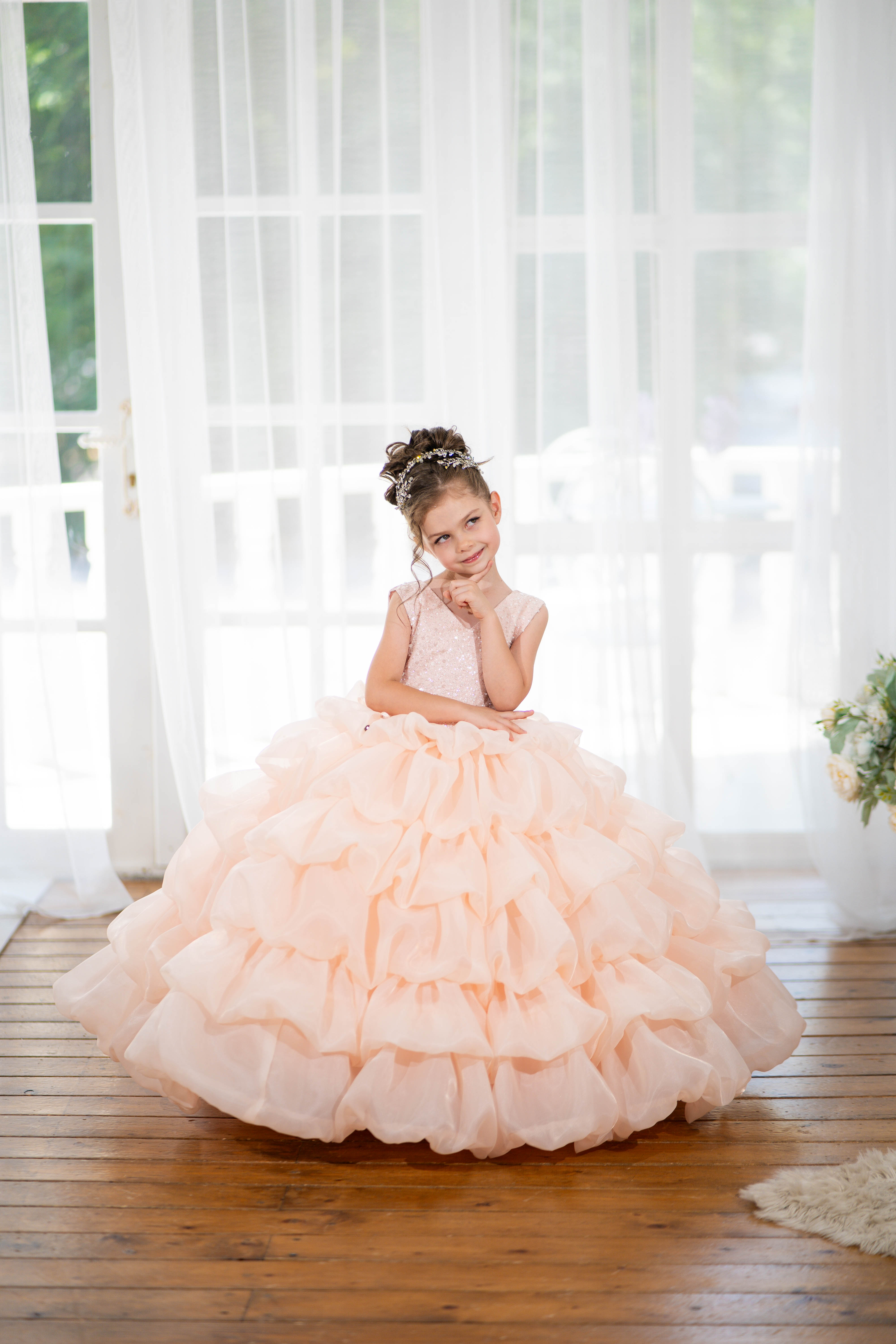Barbie Inspired Dress for Children
