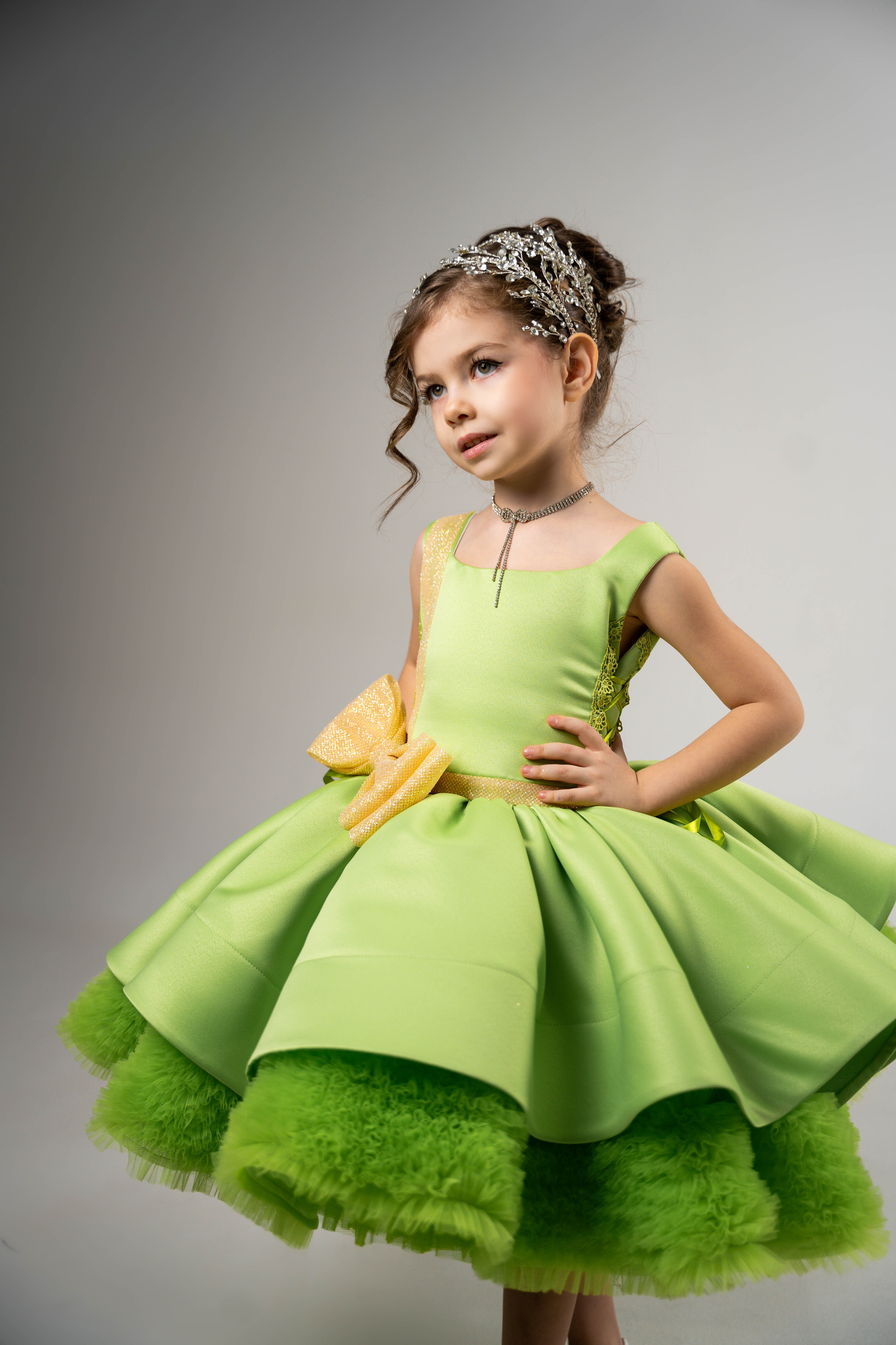 Princess Tiana Inspired Dress For Girls (Multiple Colors)