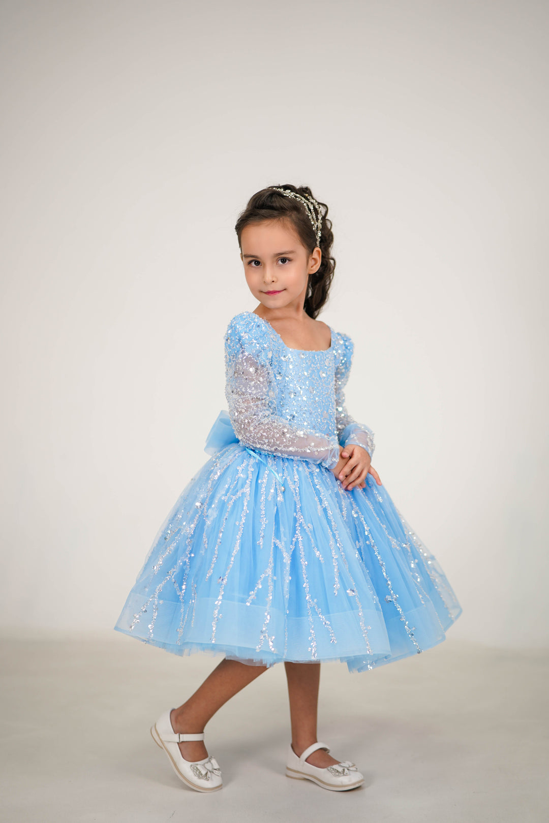 Princess Dress (Size 3T-4T - Blue