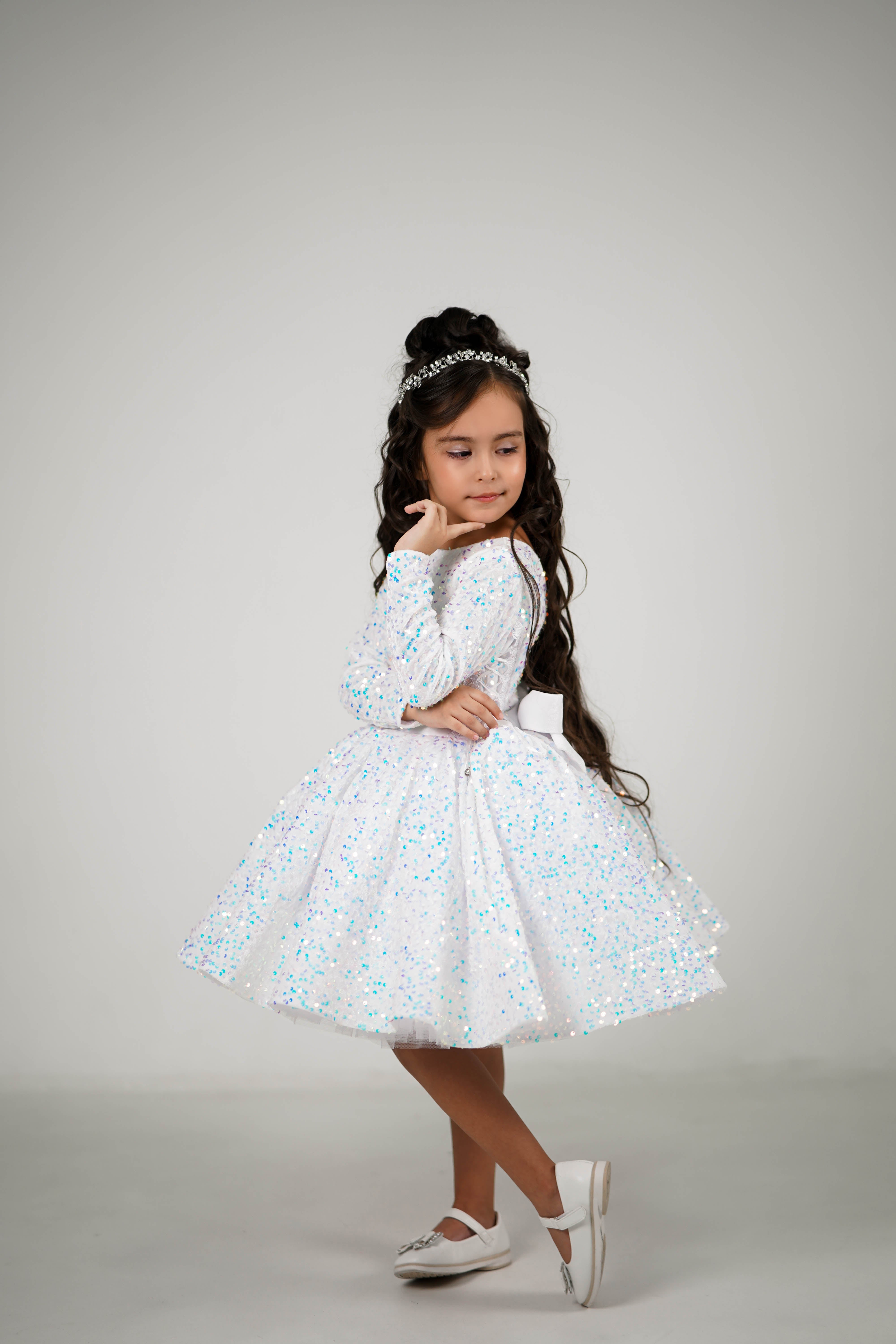 Birthday Dress For Girl (Sizes 1-4, Pink, In Stock)