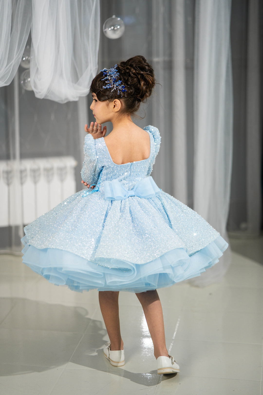 Princess Dress (Sizes 3T-4T - Pink - In Stock)