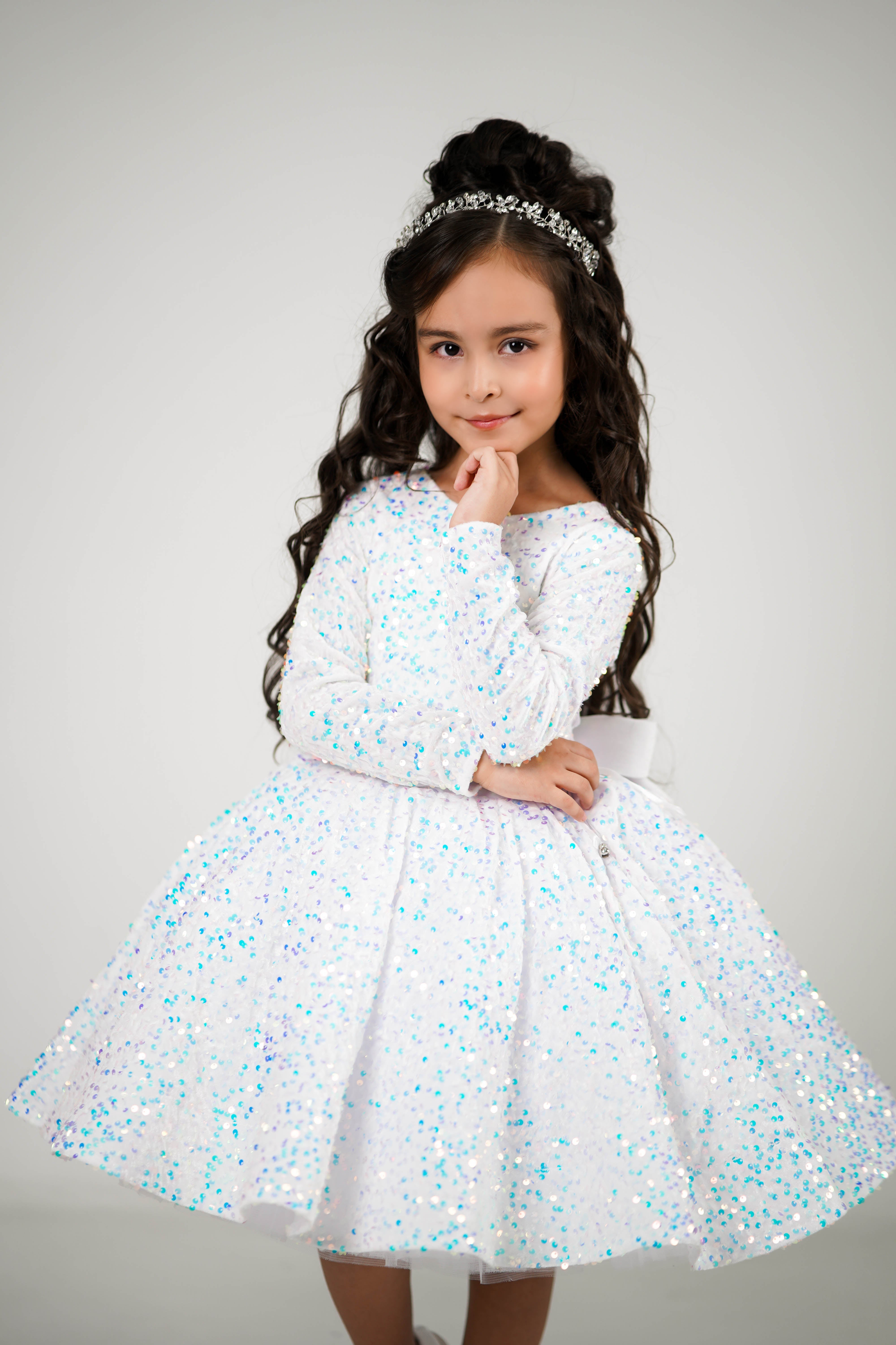 Birthday Dress For Girl (Sizes 1-4, Pink, In Stock)