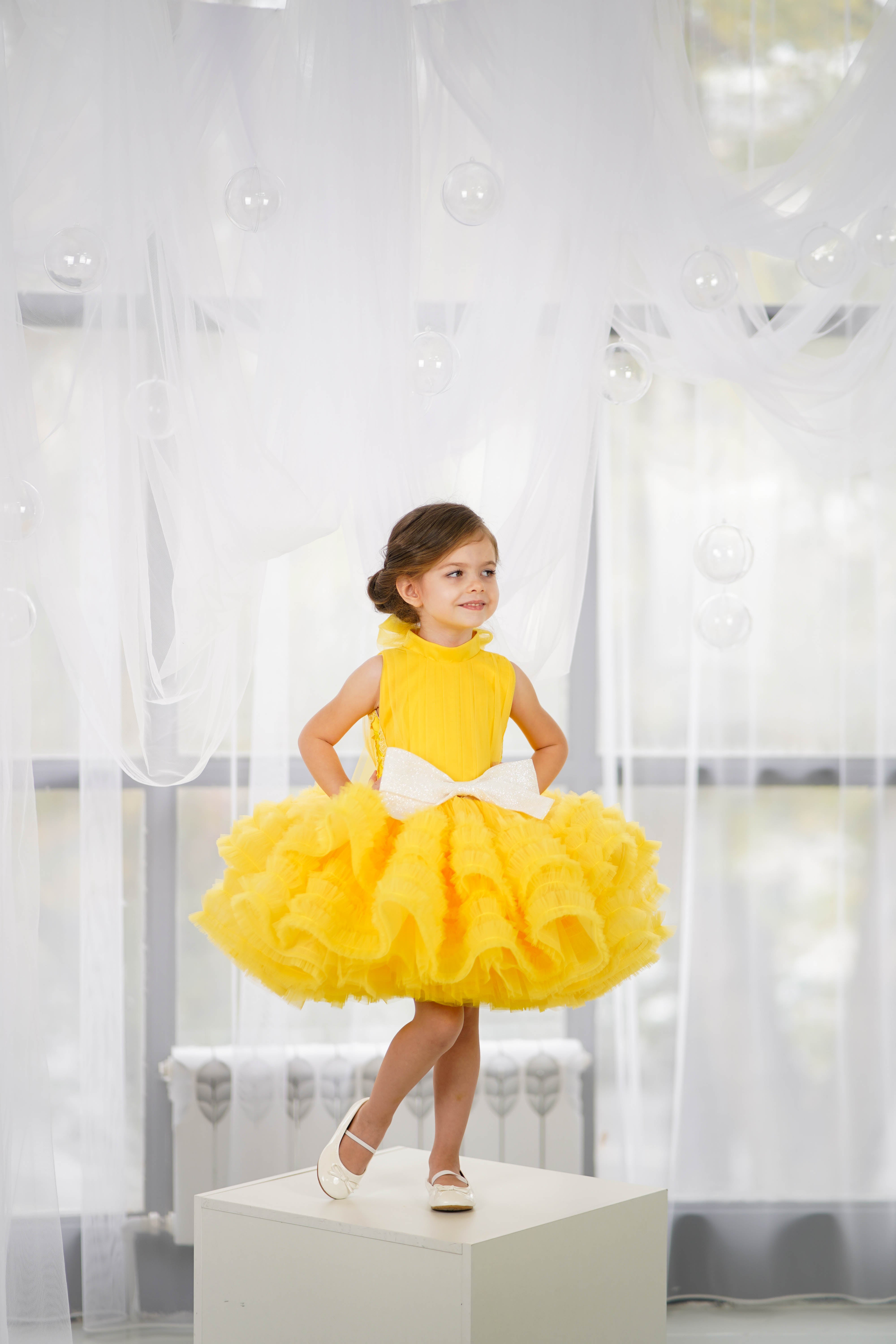 Birthday Baby Girl Dress (Pre-Order, Multiple Colors)