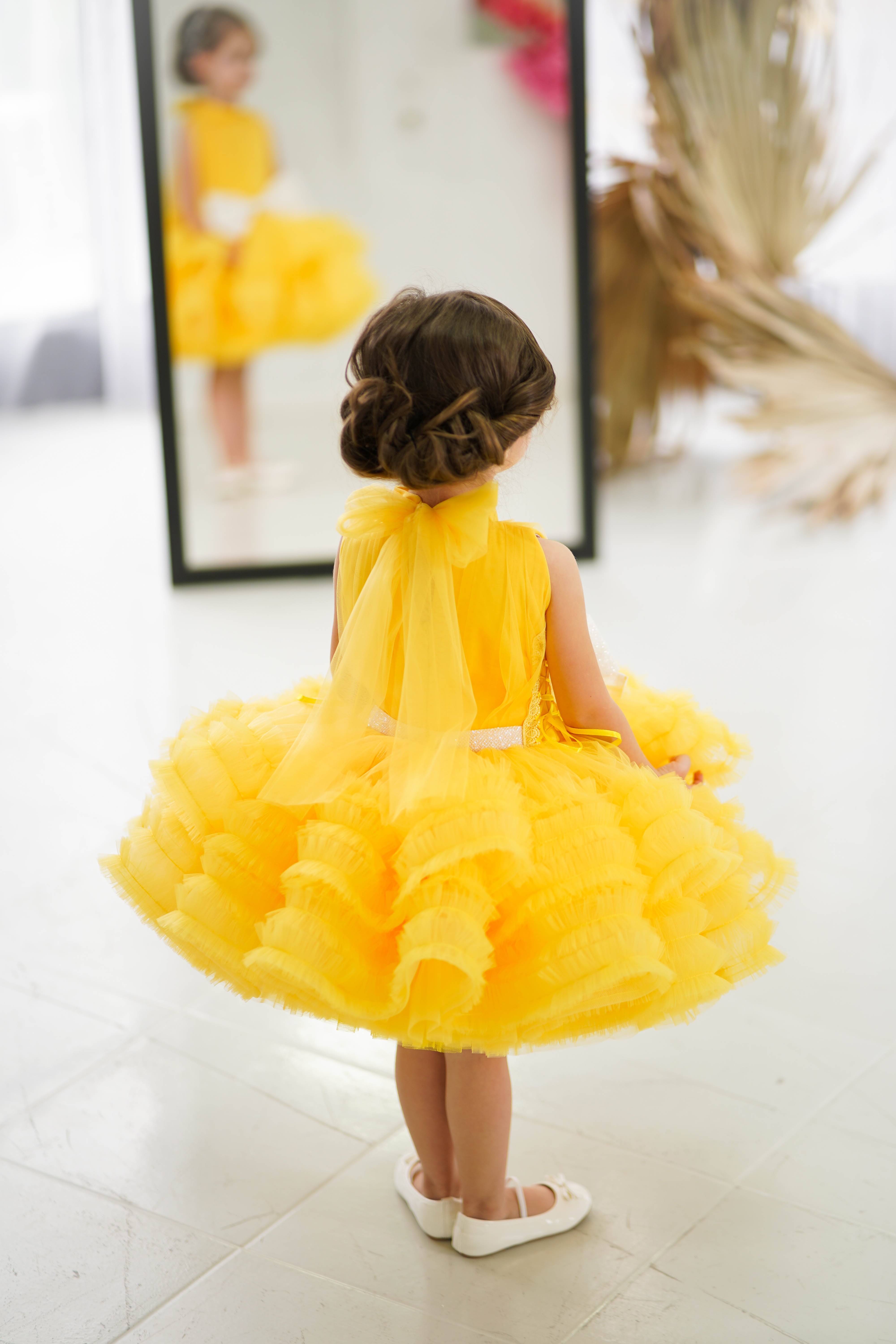 Birthday Baby Girl Dress (Pre-Order, Multiple Colors)