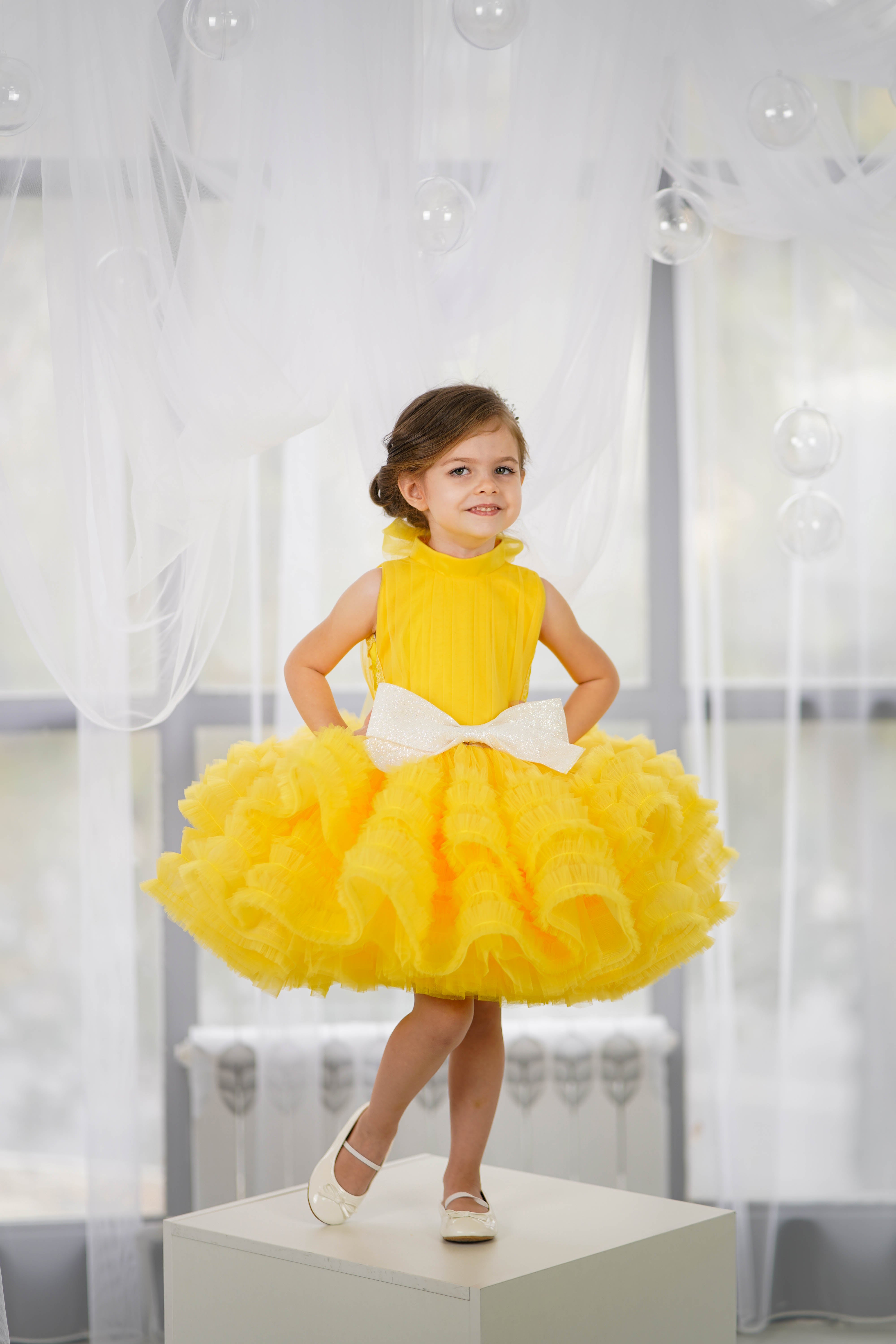 Birthday Baby Girl Dress (Pre-Order, Multiple Colors)