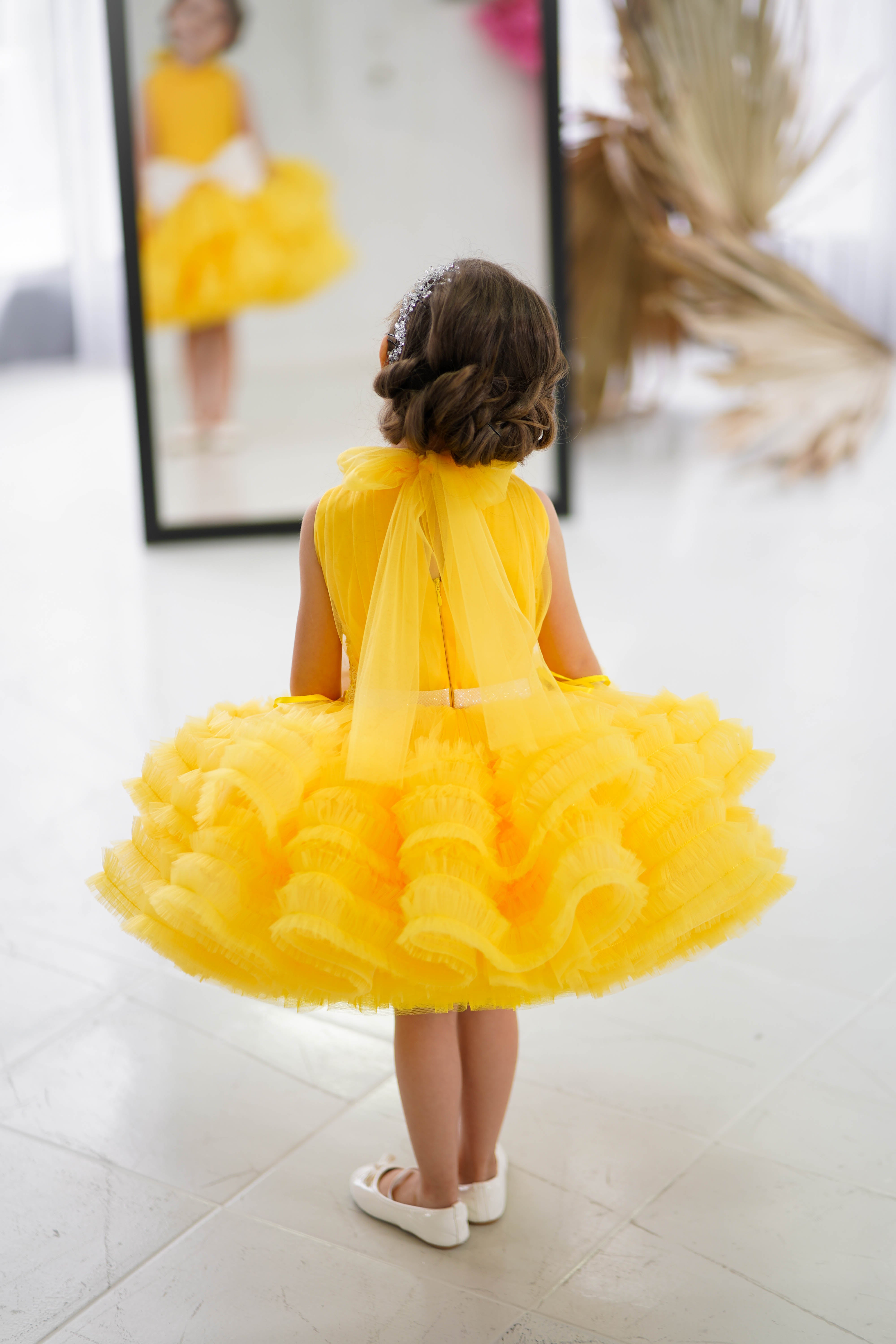 Birthday Baby Girl Dress (Pre-Order, Multiple Colors)