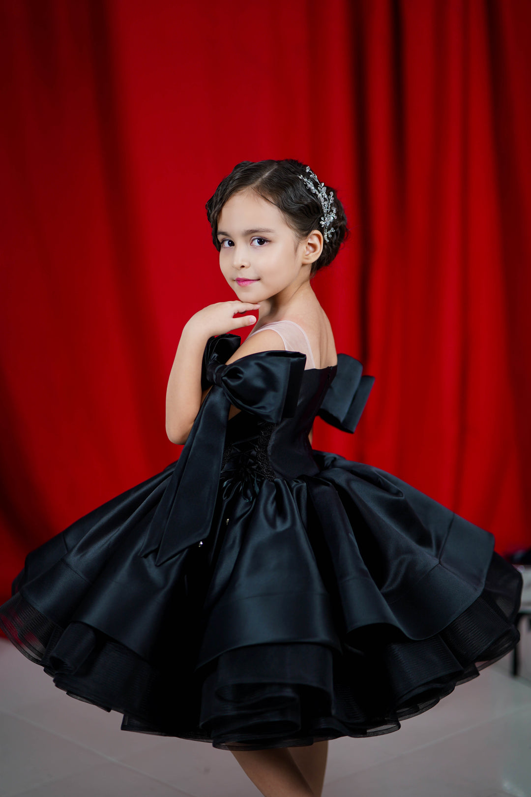 Birthday girl dress,Girls formal dress, First Baby Birthday Party Dress, Princess Girl Gown, Pageant Toddler Special Occasion Dress, White Luxury Christmas Pageant gown, Flower girl dress, red couture, Junior Bridesmaid dress, Maxi Prom Dress Ball Gown with Train,Baby Girl Princess Dress, stylish children&