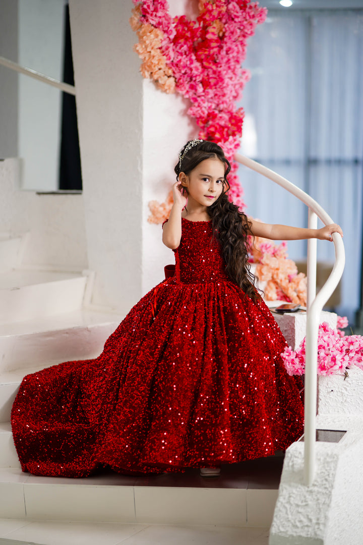 toddler ball gown, elegant kids dress, girls&