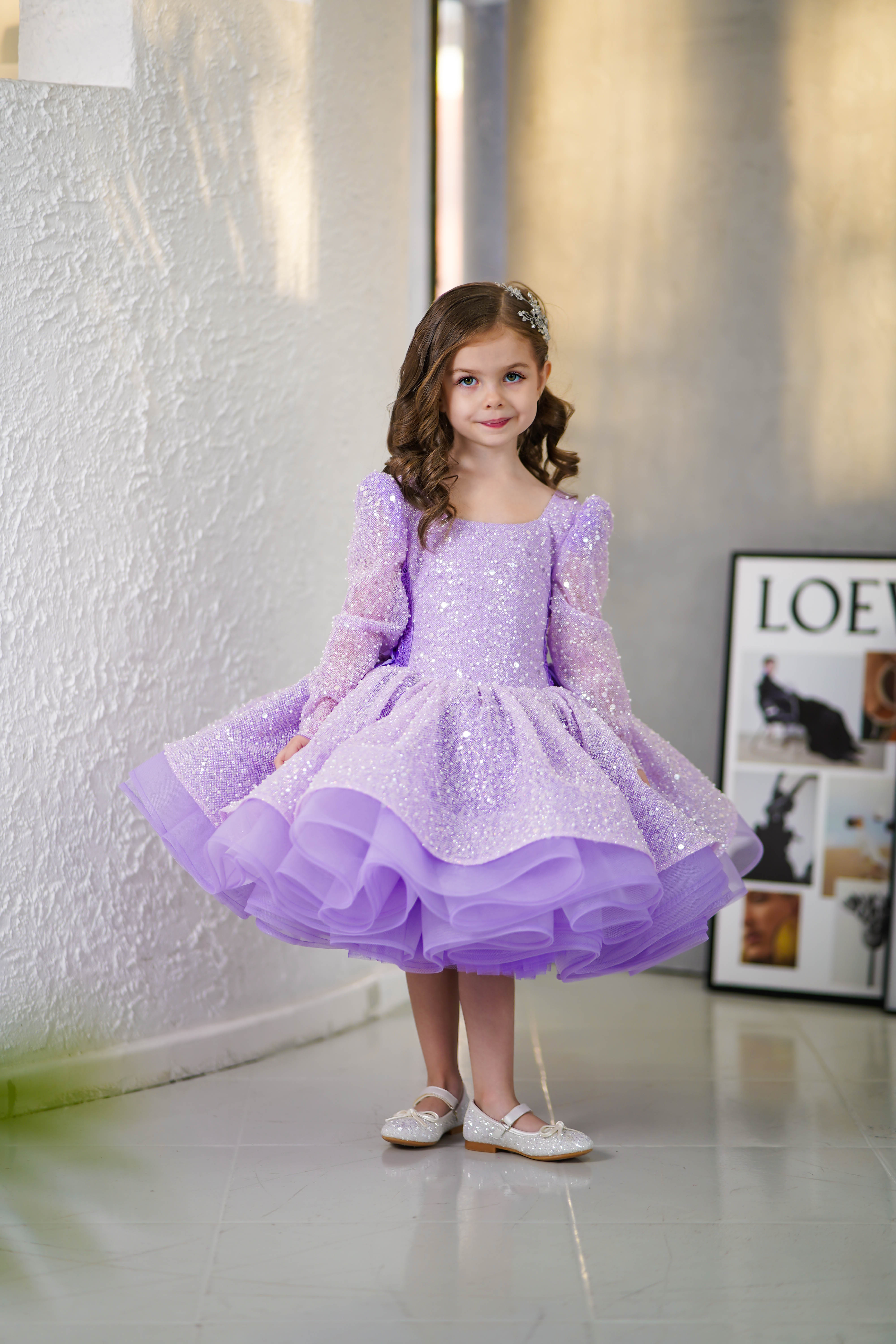 Princess Dress (Sizes 3-5, Pink, In Stock)