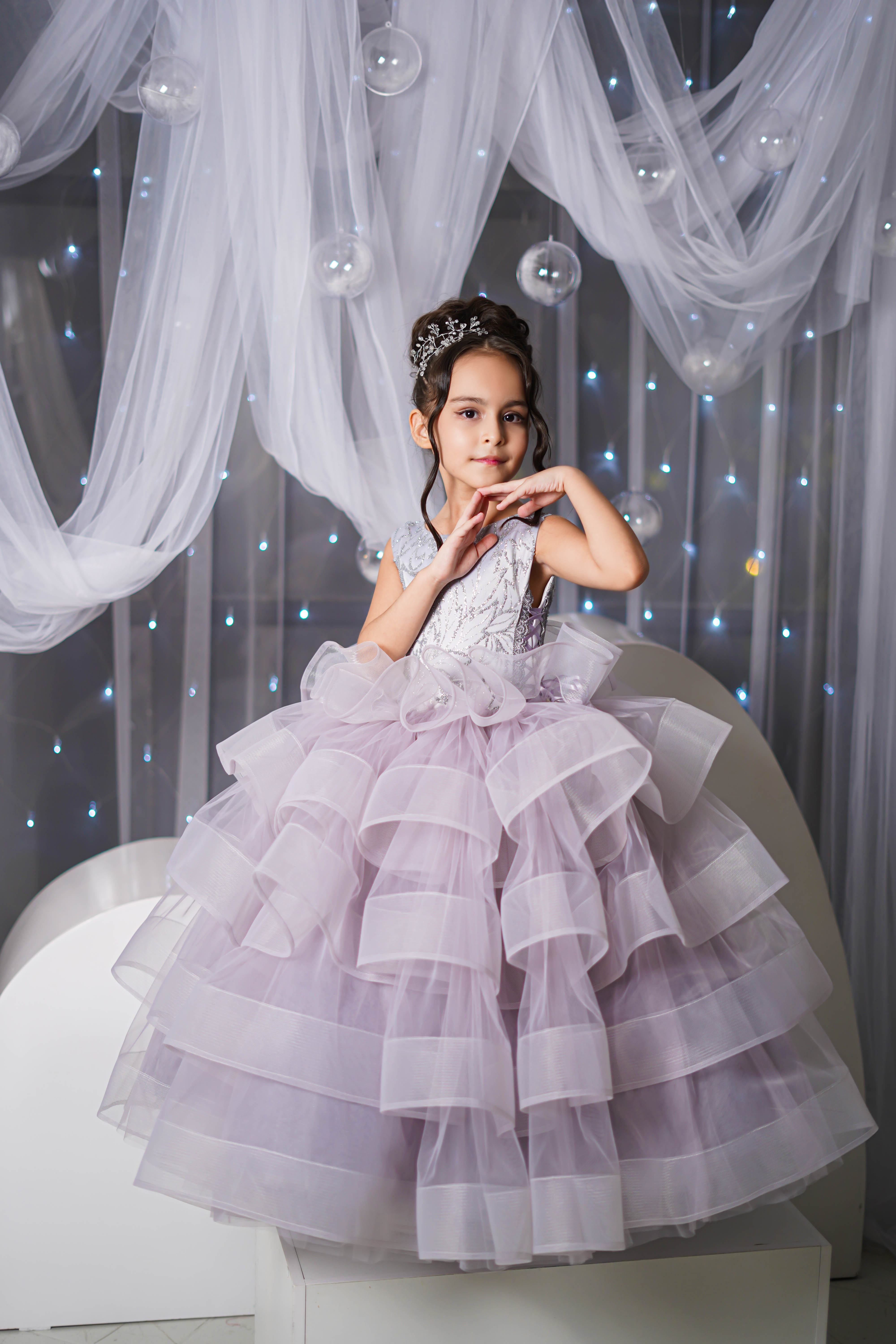 Princess Gown For Girls (Multiple Colors)