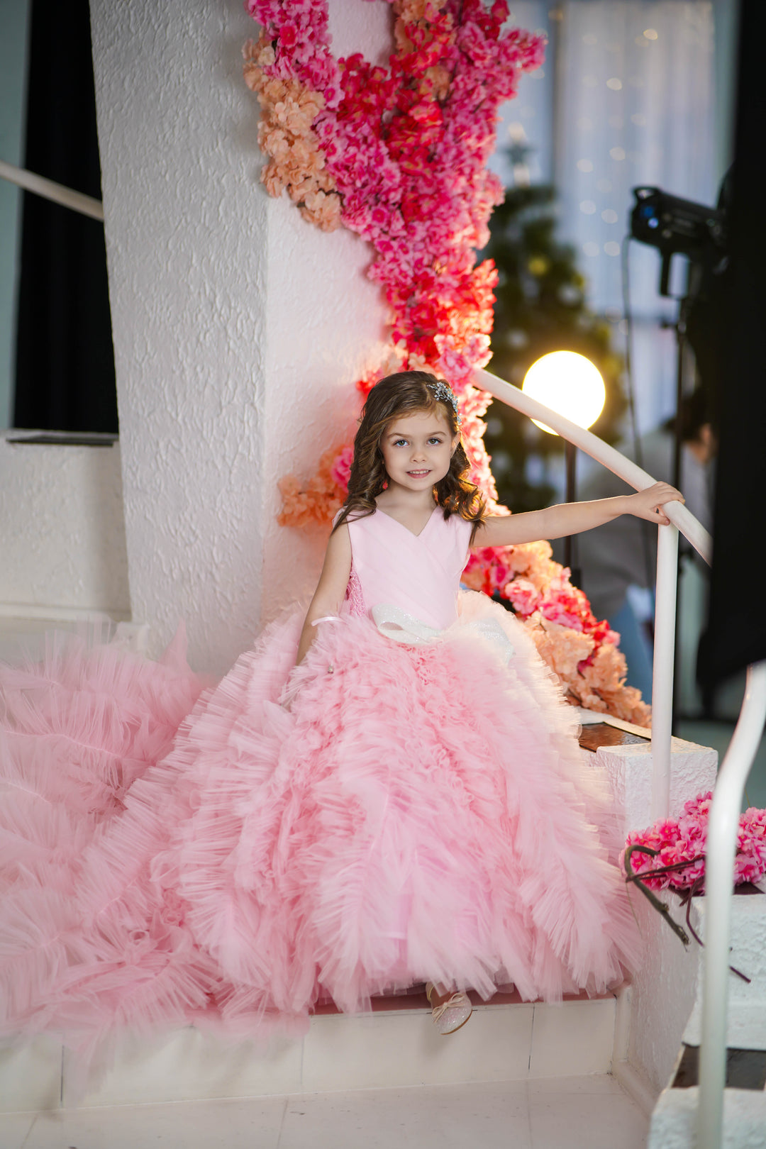 Christmas pageant gown, red couture dress, junior bridesmaid dress, maxi prom dress with train, baby princess dress, tulle pageant dress, special occasion dress for girls, ivory flower girl dress, white toddler flower girl dress, tutu dress, princess dress, tulle flower girl dress, pageant photoshoot dress, little girl party dress, toddler ball gown, elegant kids dress, girls&