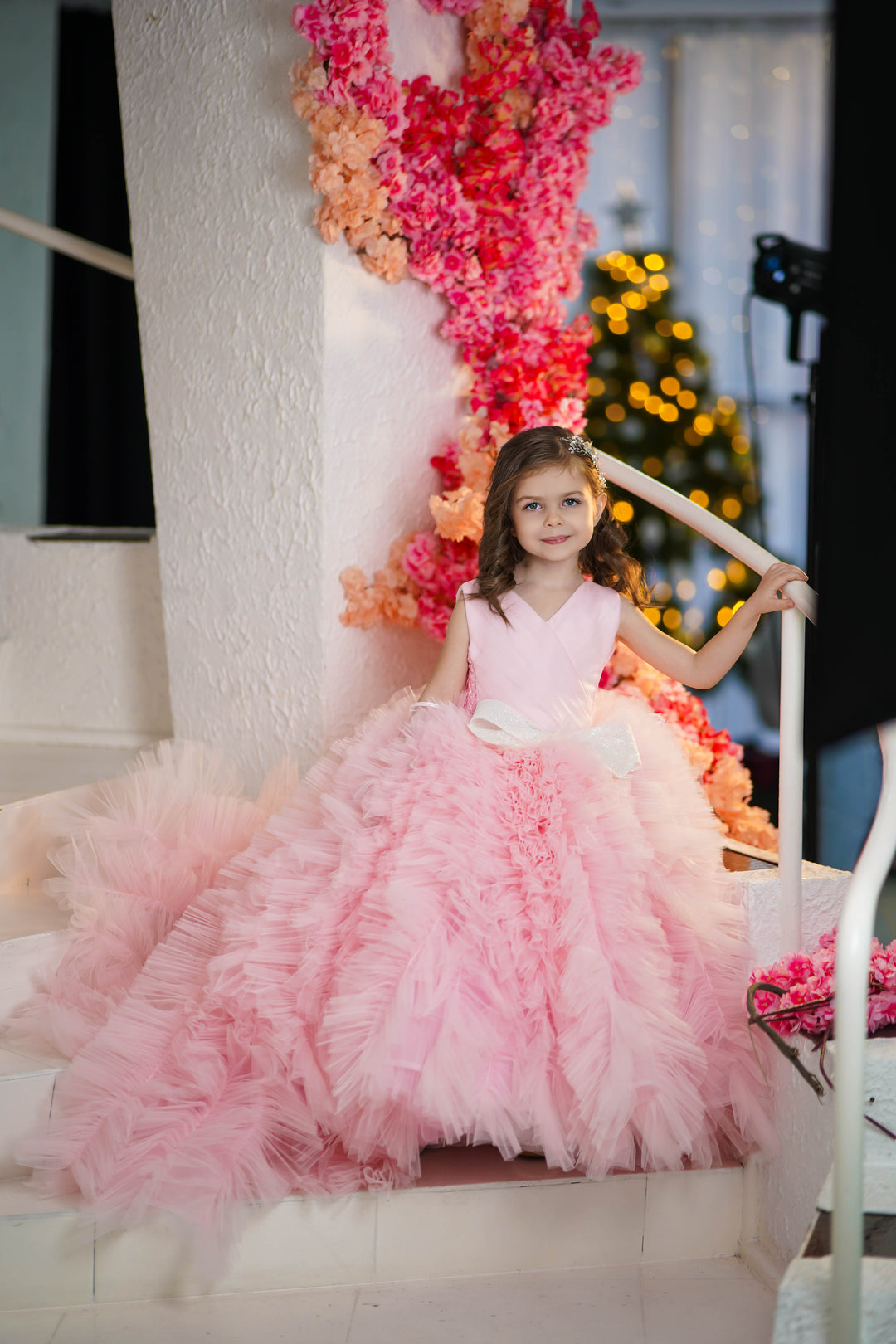 Christmas pageant gown, red couture dress, junior bridesmaid dress, maxi prom dress with train, baby princess dress, tulle pageant dress, special occasion dress for girls, ivory flower girl dress, white toddler flower girl dress, tutu dress, princess dress, tulle flower girl dress, pageant photoshoot dress, little girl party dress, toddler ball gown, elegant kids dress, girls&