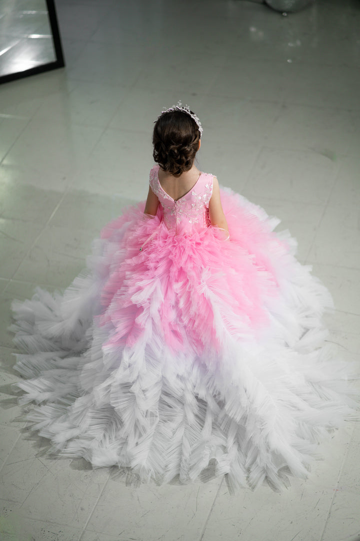 Birthday girl dress,Girls formal dress, First Baby Birthday Party Dress, Princess Girl Gown, Pageant Toddler Special Occasion Dress, White Luxury Christmas Pageant gown, Flower girl dress, red couture, Junior Bridesmaid dress, Maxi Prom Dress Ball Gown with Train,Baby Girl Princess Dress, stylish children&