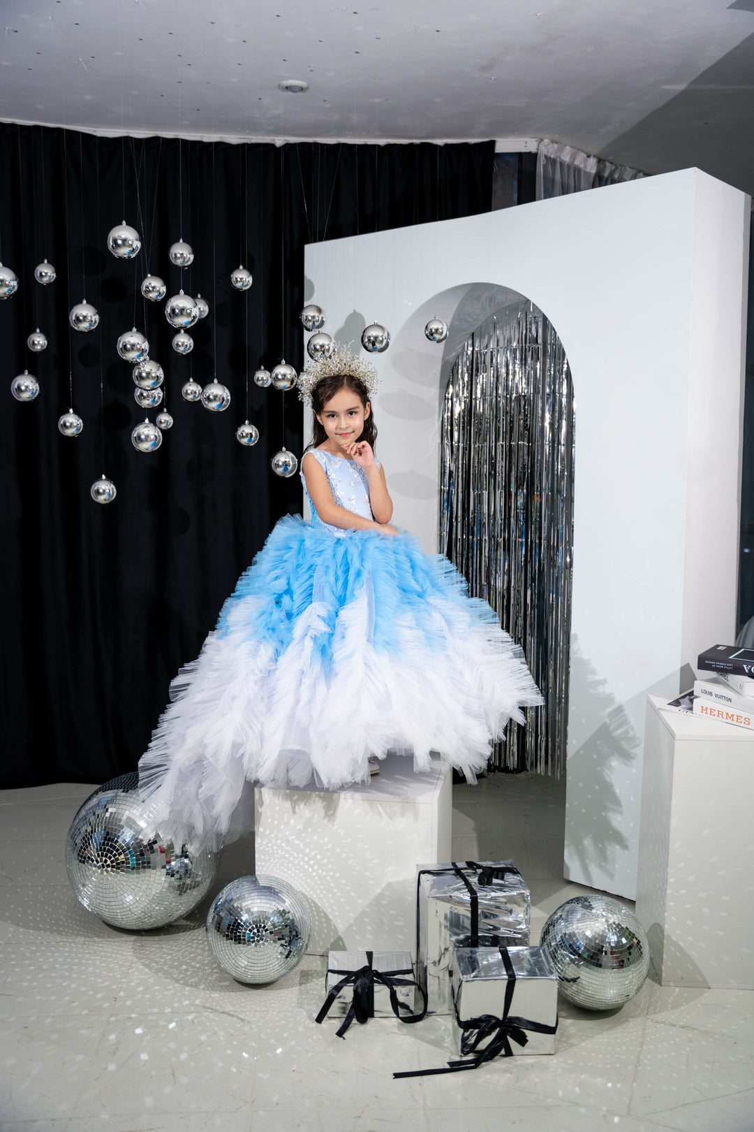 Christmas pageant gown, red couture dress, junior bridesmaid dress, maxi prom dress with train, baby princess dress, tulle pageant dress, special occasion dress for girls, ivory flower girl dress, white toddler flower girl dress, tutu dress, princess dress, tulle flower girl dress, pageant photoshoot dress, little girl party dress, toddler ball gown, elegant kids dress, girls&
