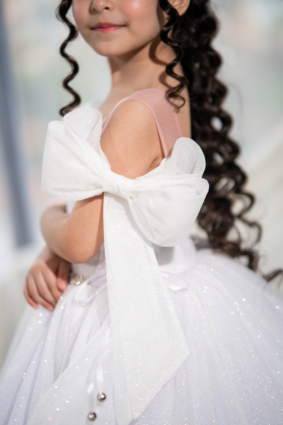 Blush pink birthday baby girl gown, first year birthday party dress, gown with train for baby, gorgeous fluffy dress for kids, tulle dress, Girls formal dress long, Ball dress for girls, Luxury dress for kids, Prom dress for kids, Blush dress, Toddler wedding dress, Tulle gown girls, Blush Flower Girl Dress, Lace flower girl dress, Girls ball gown, adorable girls&