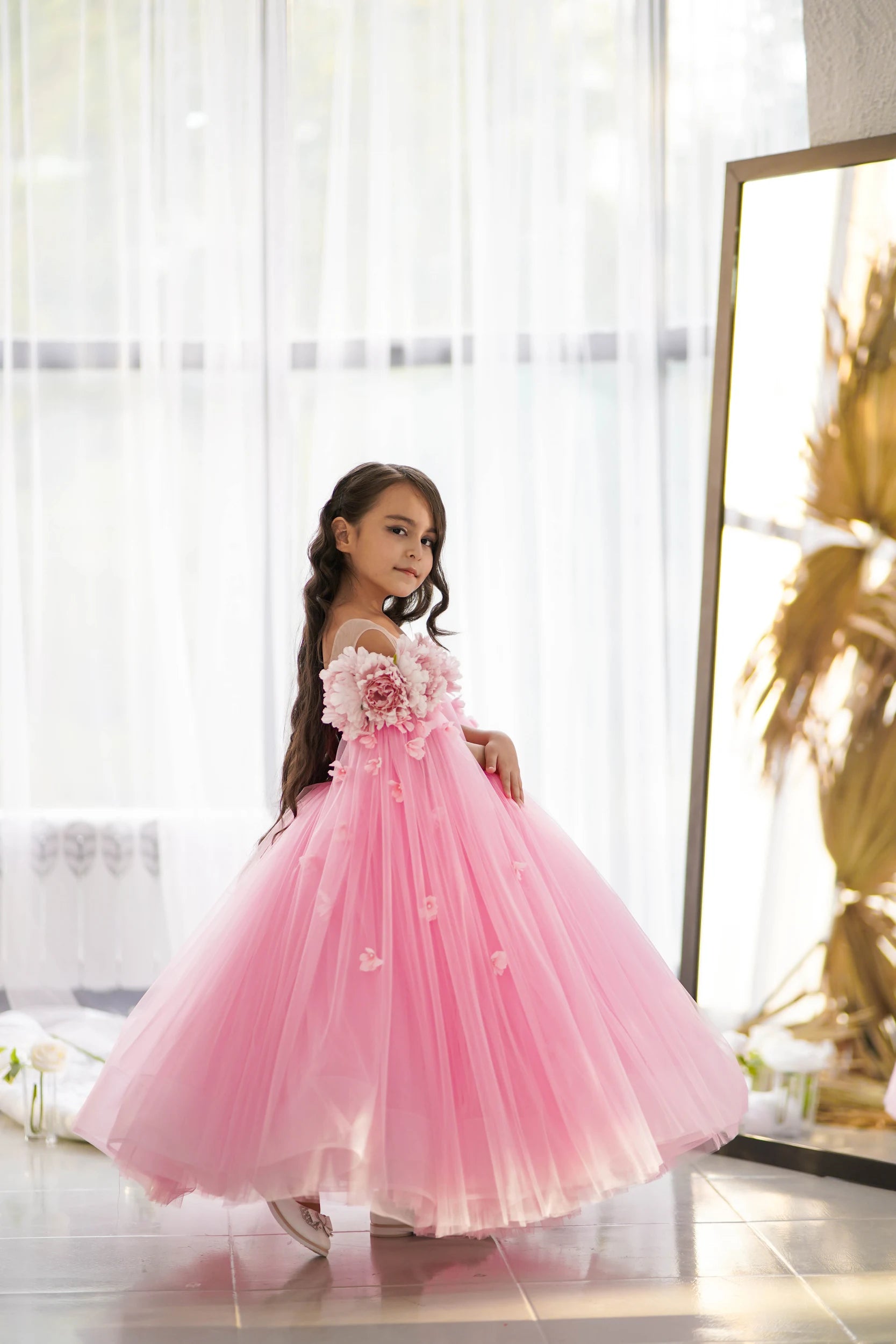 Pink Princess Dress For Girls