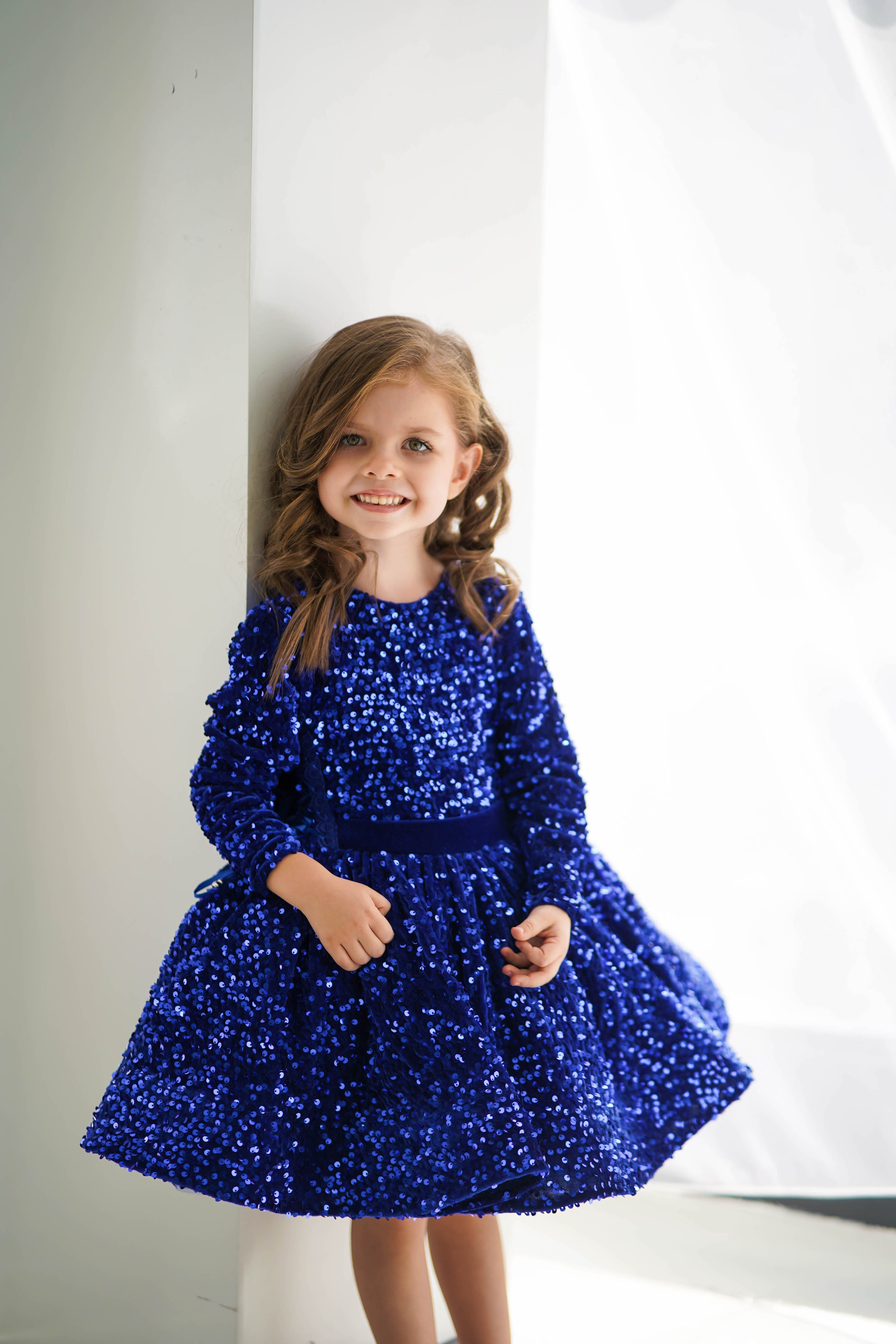 Birthday Dress For Girl (Sizes 1-4, Pink, In Stock)