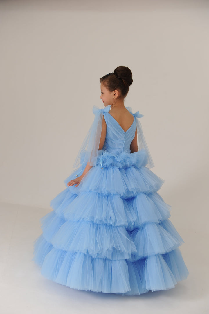 Blush pink birthday baby girl gown, first year birthday party dress, gown with train for baby, gorgeous fluffy dress for kids, tulle dress, Girls formal dress long, Ball dress for girls, Luxury dress for kids, Prom dress for kids, Blush dress, Toddler wedding dress, Tulle gown girls, Blush Flower Girl Dress, Lace flower girl dress, Girls ball gown, adorable girls&