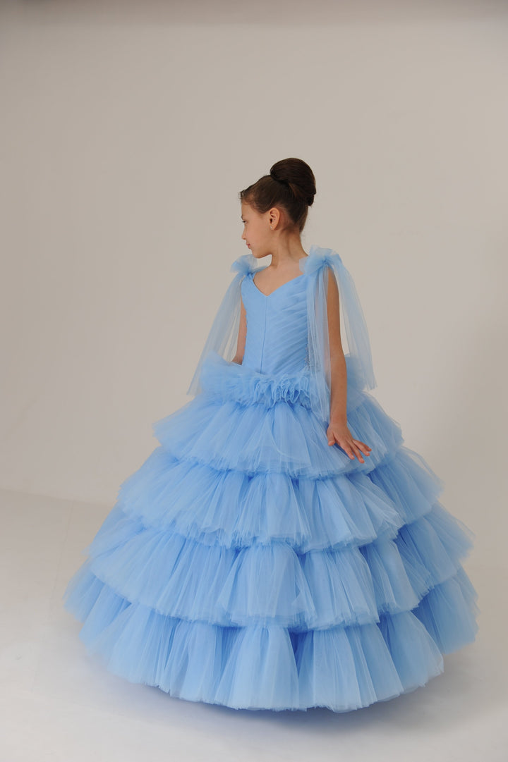 Blush pink birthday baby girl gown, first year birthday party dress, gown with train for baby, gorgeous fluffy dress for kids, tulle dress, Girls formal dress long, Ball dress for girls, Luxury dress for kids, Prom dress for kids, Blush dress, Toddler wedding dress, Tulle gown girls, Blush Flower Girl Dress, Lace flower girl dress, Girls ball gown, adorable girls&