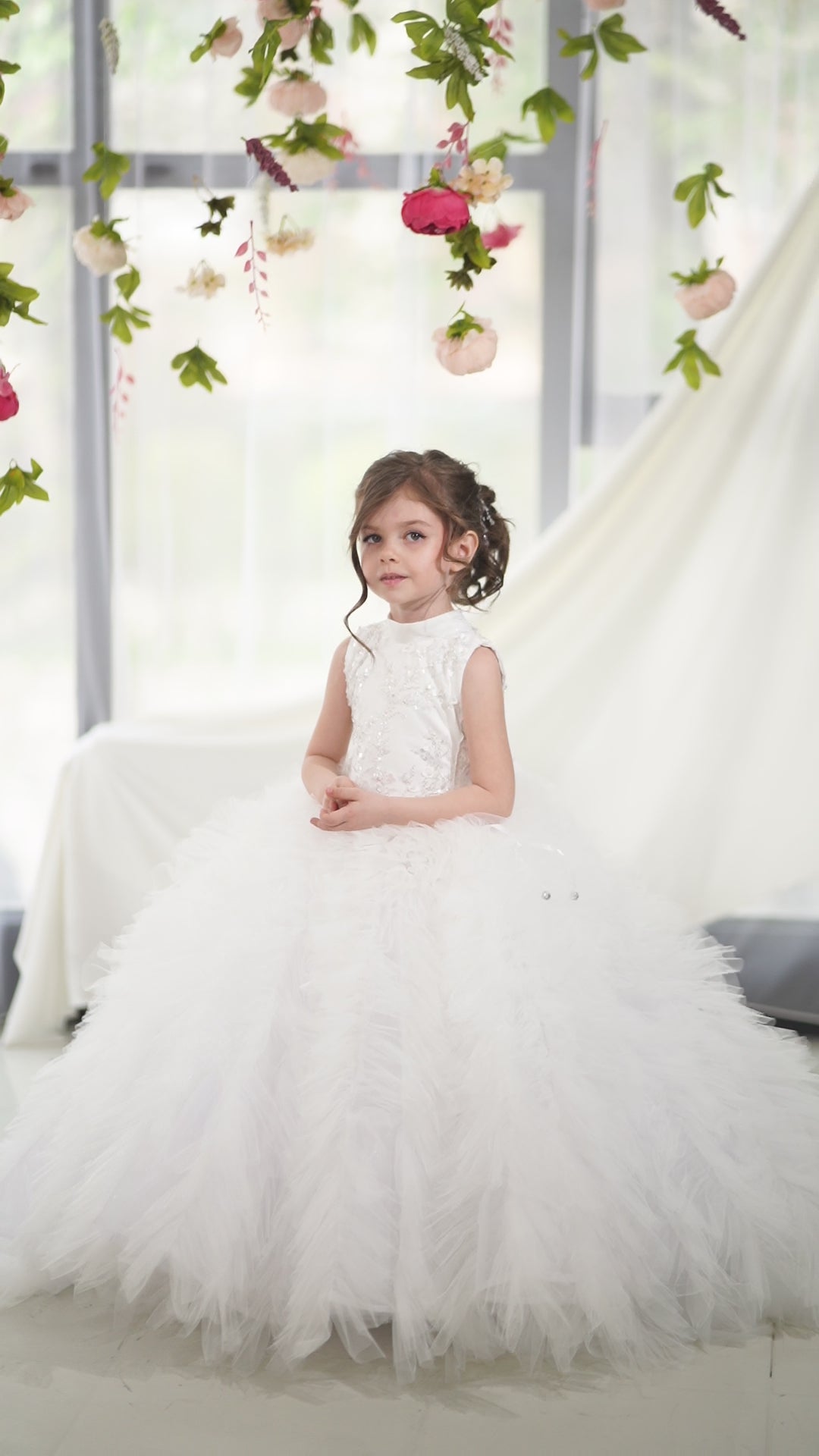 Blush pink birthday baby girl gown, first year birthday party dress, gown with train for baby, gorgeous fluffy dress for kids, tulle dress, Girls formal dress long, Ball dress for girls, Luxury dress for kids, Prom dress for kids, Blush dress, Toddler wedding dress, Tulle gown girls, Blush Flower Girl Dress, Lace flower girl dress, Girls ball gown, adorable girls' clothing, cute dress for girls, first birthday baby dress