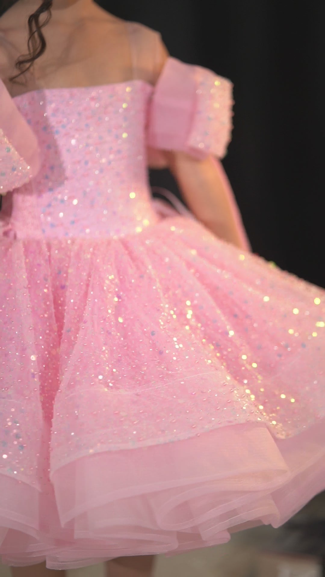 Princess Sparkly Dress (Multiple Colors)