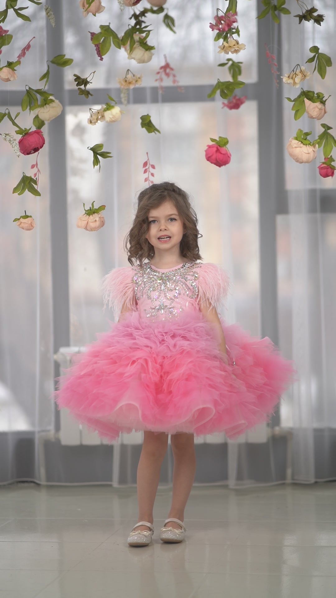 Blush pink birthday baby girl gown, first year birthday party dress, gown with train for baby, gorgeous fluffy dress for kids, tulle dress, Girls formal dress long, Ball dress for girls, Luxury dress for kids, Prom dress for kids, Blush dress, Toddler wedding dress, Tulle gown girls, Blush Flower Girl Dress, Lace flower girl dress, Girls ball gown, adorable girls&