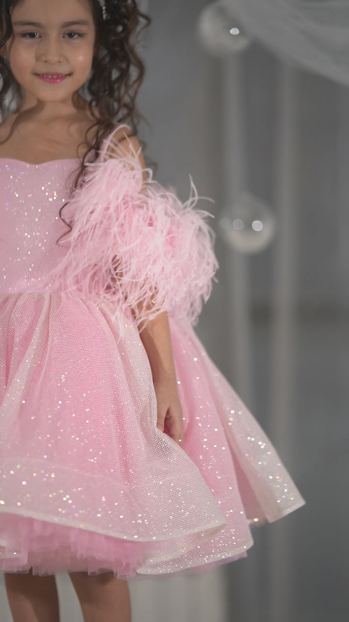  Blush pink birthday baby girl gown, first year birthday party dress, gown with train for baby, gorgeous fluffy dress for kids, tulle dress, Girls formal dress long, Ball dress for girls, Luxury dress for kids, Prom dress for kids, Blush dress, Toddler wedding dress, Tulle gown girls, Blush Flower Girl Dress, Lace flower girl dress, Girls ball gown, adorable girls&
