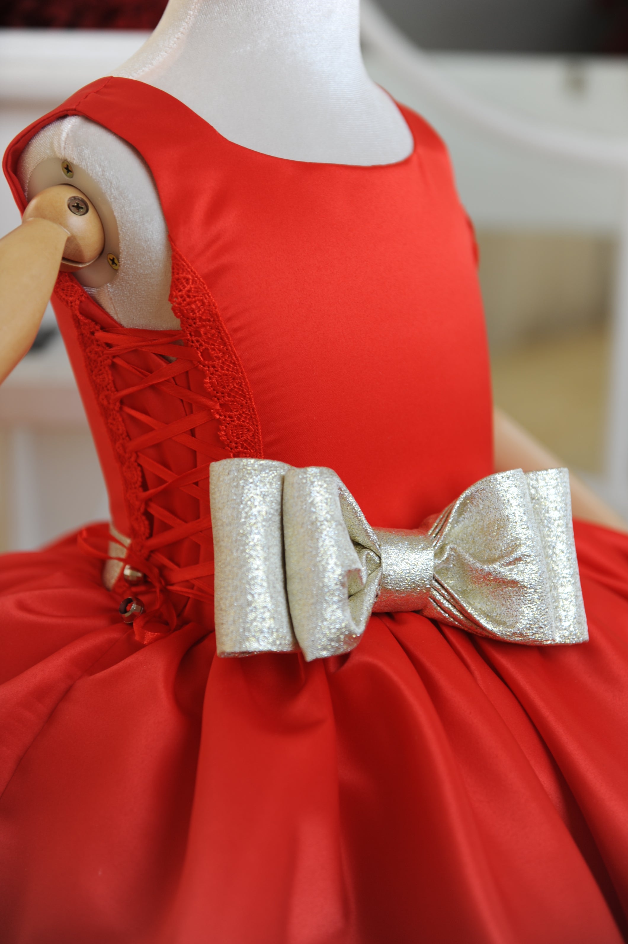 Red Pageant Dress For Toddlers